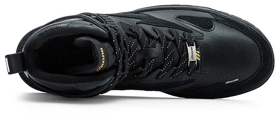 Mizuno Court Cl Mid 中筒 板鞋 男女款 黑 Lookbook Mizuno Court Cl Mid 中筒 板鞋 男女款 黑