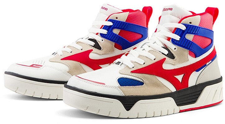 Mizuno Court Cl Mid 'White Red Black' D1GH212604 Order Mizuno Court Cl Mid 'White Red Black' D1GH212604
