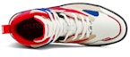 Lookbook Mizuno Court Select Mid 'Putih Merah Biru' D1GH212604
