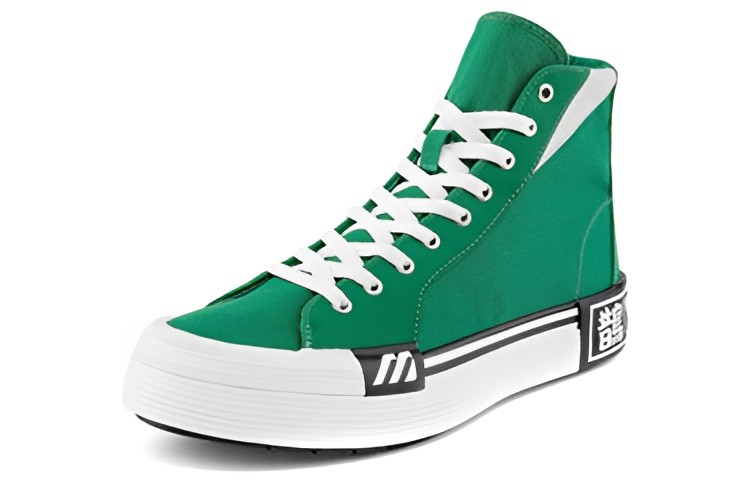 Order Mizuno Courts Hi Ec ''Groen'' D1GH210804