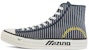 Mizuno Courts High Top Kanvas 'Jalur Navy' D1GH220702
