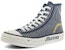 Mizuno Courts High Top Kanvas 'Jalur Navy' D1GH220702