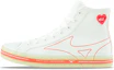 Buy Mizuno Courts Msq High-Top Sneakers Wit/Oranje D1GH214402