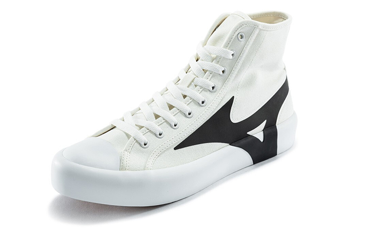 Order Mizuno Courts Og Hi Vrijetijdssneakers Wit/Zwart D1GH209801