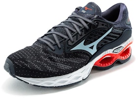美津濃 Creation 低筒 跑步鞋 男款 黑藍紅 Order 美津濃 Creation 低筒 跑步鞋 男款 黑藍紅