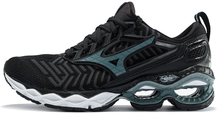미즈노 크리에이션 웨이브닛 블랙/그레이 (Mizuno Creation Waveknit Black/Grey) J1GC193335 Buy 미즈노 크리에이션 웨이브닛 블랙/그레이 (Mizuno Creation Waveknit Black/Grey) J1GC193335