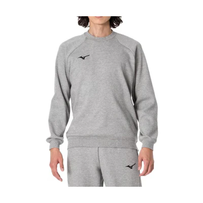 Mizuno Crewneck Embroidered Raglan Sweatshirt Grey 32MCA175-05