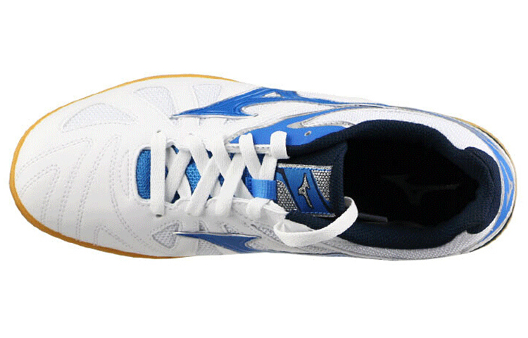 Lookbook Mizuno Crossmatch Plio Cn3 乒乓球鞋 男女皆宜 白藍