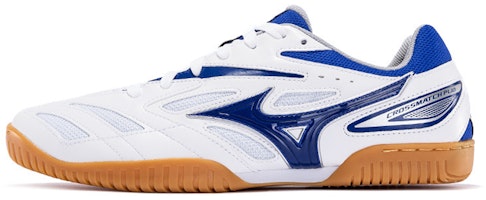 Mizuno Crossmatch Plio EV 'White Blue' 81GA198527 Mizuno Crossmatch Plio EV 'White Blue' 81GA198527