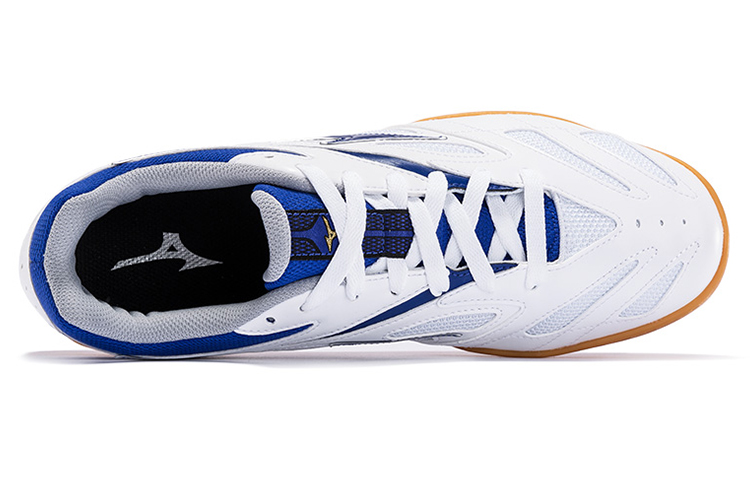 Lookbook Mizuno Crossmatch Plio EV 'Putih Biru' 81GA198527