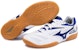 Mizuno Crossmatch Plio EV 'White Blue' 81GA198527