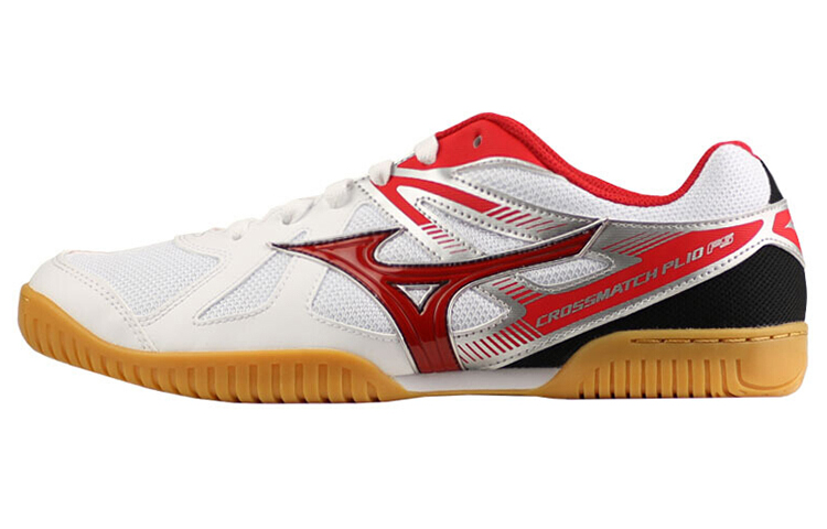 Mizuno Crossmatch Plio FS 'White Red' 81GA183262