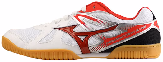 Mizuno Crossmatch Plio FS 'White Red' 81GA183262 Mizuno Crossmatch Plio FS 'White Red' 81GA183262
