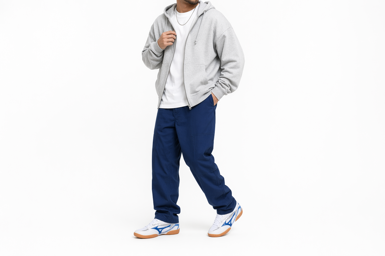Order Mizuno Crossmatch Plio RX 3 乒乓球鞋 男女兩用 白藍色