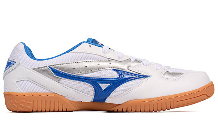 Lookbook Mizuno Crossmatch Plio RX 3 乒乓球鞋 男女兩用 白藍色