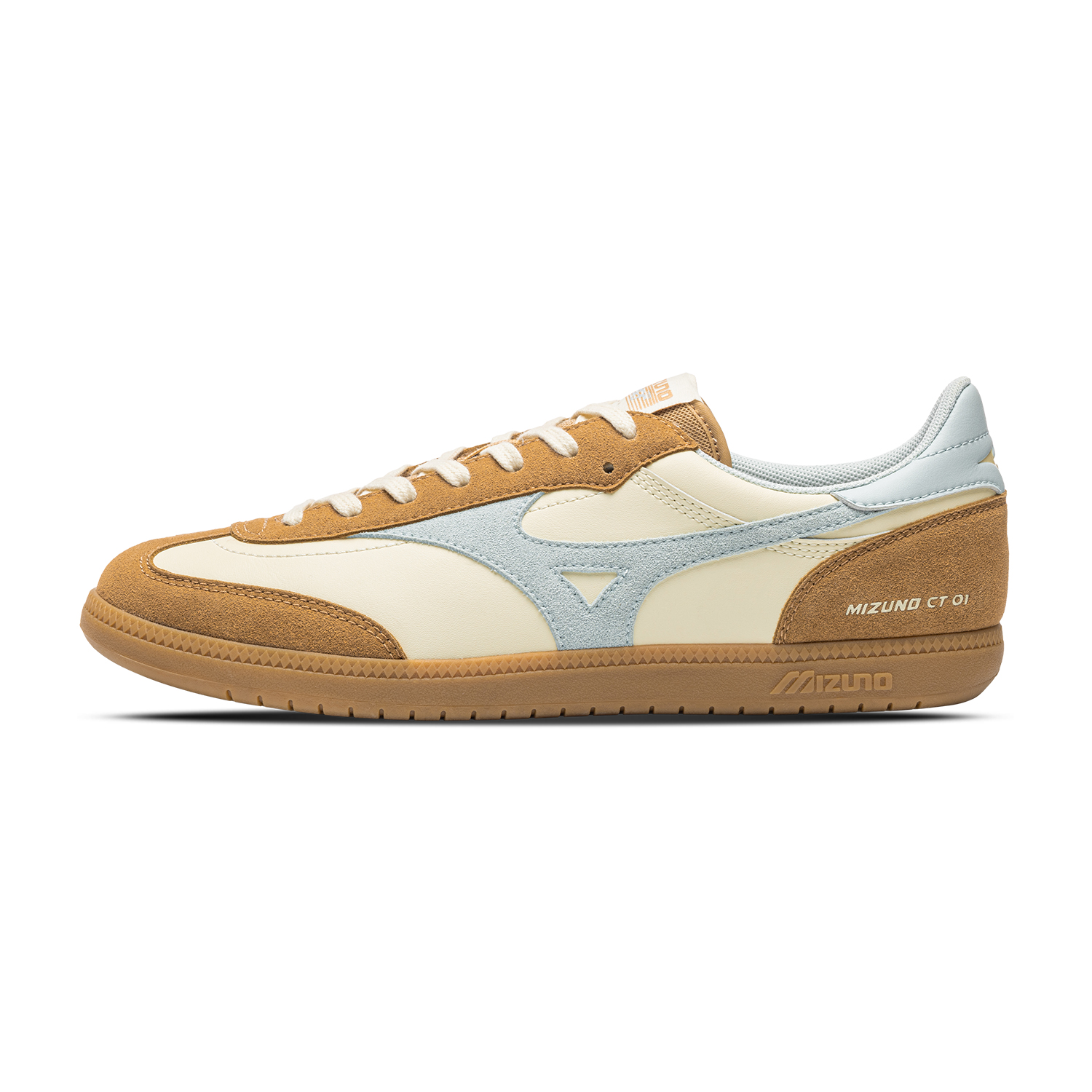 Mizuno CT 01 Retro Casual Low-Top Sneakers Yellow Brown Spring/Summer. D1GH262707