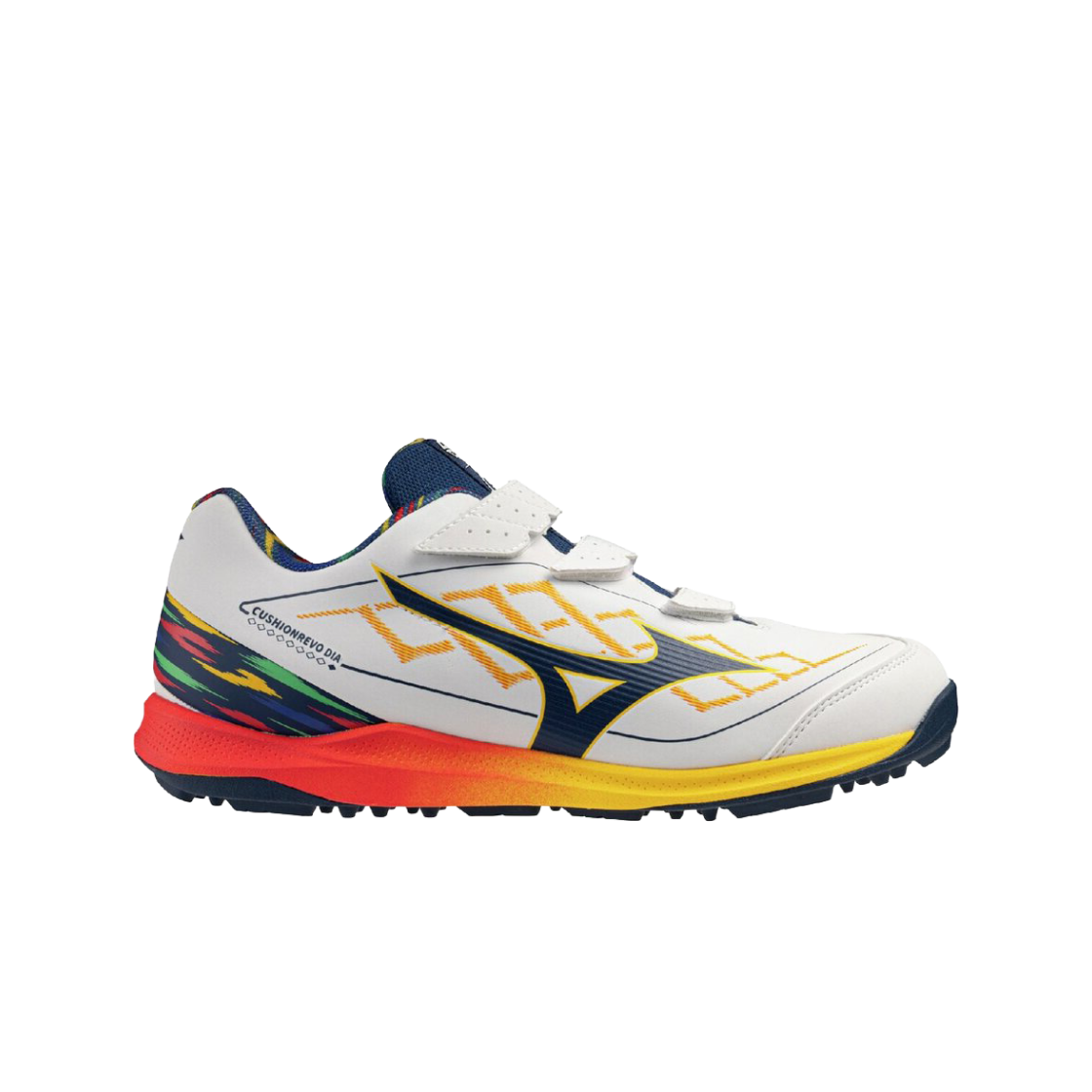 Mizuno Cushionrevo DIA Trainer Wide 'White Multi-Color' 11GT262001