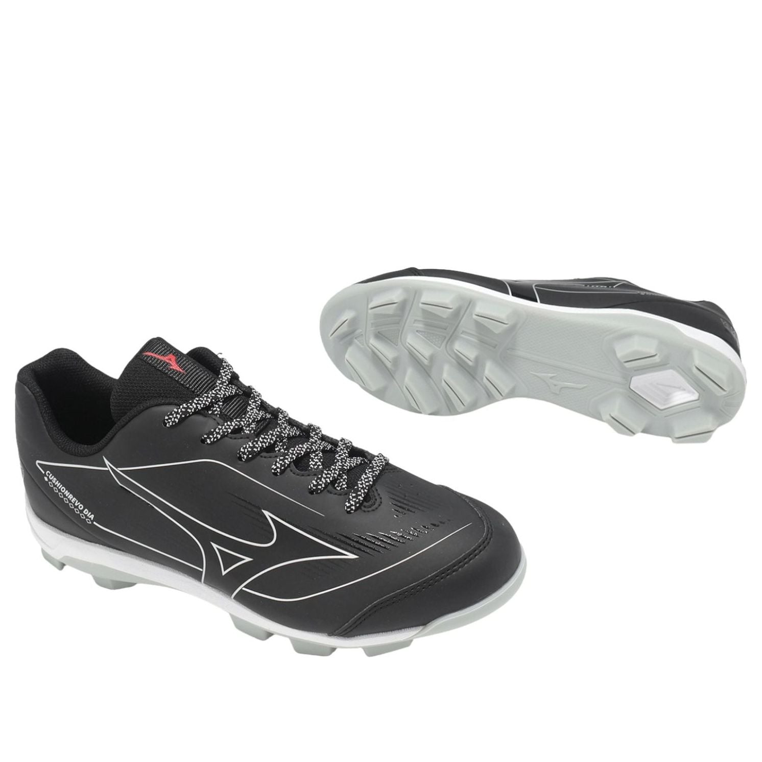 Lookbook Mizuno CushionRevo DIA Wide ''Hitam Putih'' 11GP256009
