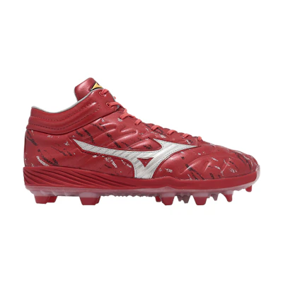 Mizuno CushionRevo Pro Mid TPU 'Red Silver'