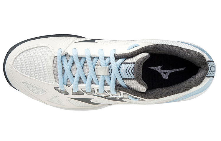 Lookbook Mizuno Cyclone Speed 2 'Putih Biru' Sneakers V1GD191018