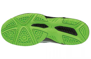 Purchase Mizuno 風暴速度2 Jr 排球鞋 灰綠色