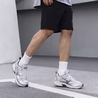 Sizing Mizuno Speed 減震防滑透氣輕便 低筒 跑步鞋 男女同款 銀灰色
