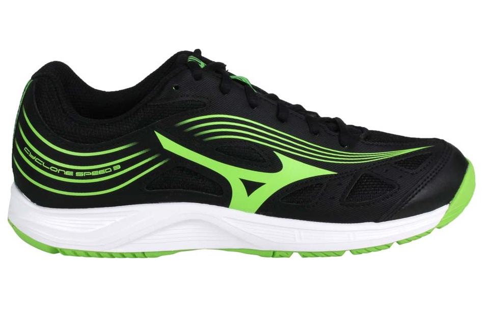 Order Mizuno Cyclone Speed 3 'Hitam Hijau' V1GA218037