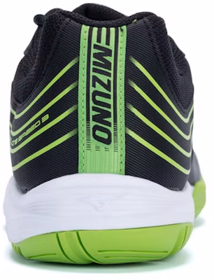 Mizuno 颶風速度3排球鞋 男女通用 黑綠色 Lookbook Mizuno 颶風速度3排球鞋 男女通用 黑綠色