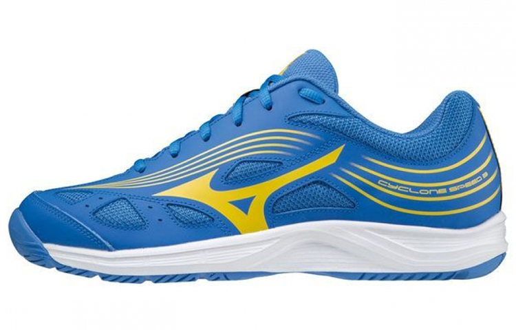 Buy Mizuno Cyclone Speed 3 'Biru Putih Kuning' sepatu olahraga wanita. V1GA218047