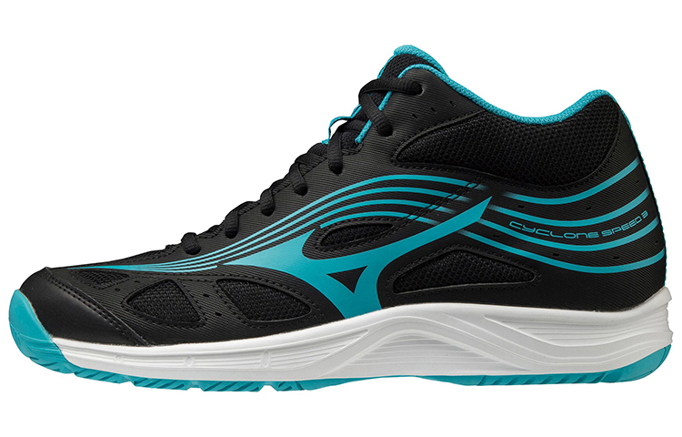 Mizuno Cyclone Speed 3 MID 'Black Blue White' V1GA218525