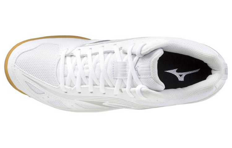 Lookbook Mizuno Cyclone Speed 3 MID 'Putih Perak' V1GA218503