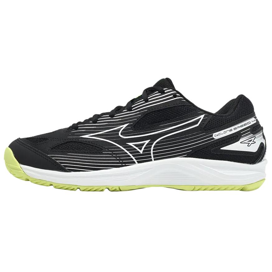 Mizuno Cyclone Speed 4 'Black White Sunny Lime' V1GA238012