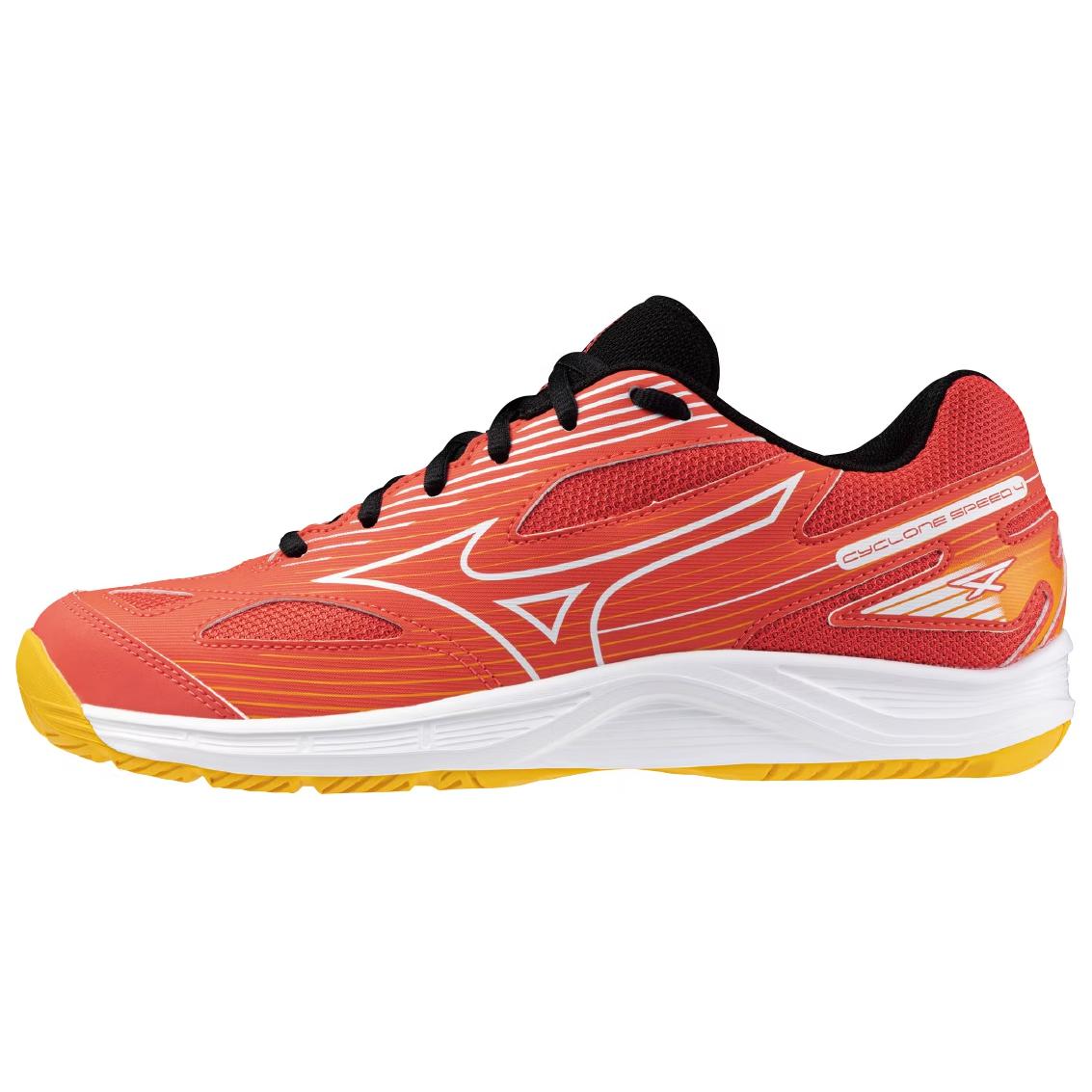 Mizuno Cyclone Speed 4 'Radiant Red Carrot Curl' V1GA238002
