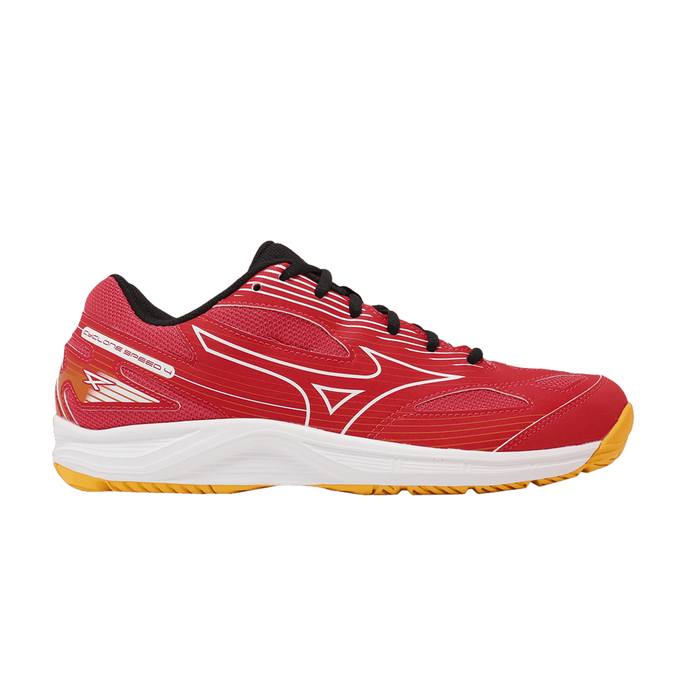 Mizuno Cyclone Speed 4 'Radiant Red Carrot Curl' V1GA238002