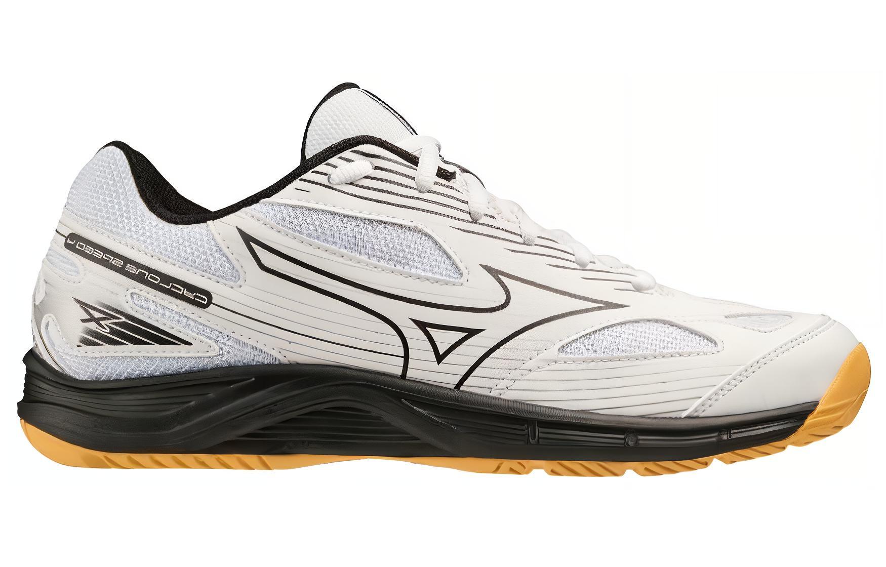 Order Mizuno Cyclone Speed 4 'Keselesaan Serbaguna Hitam dan Putih' V1GA238054
