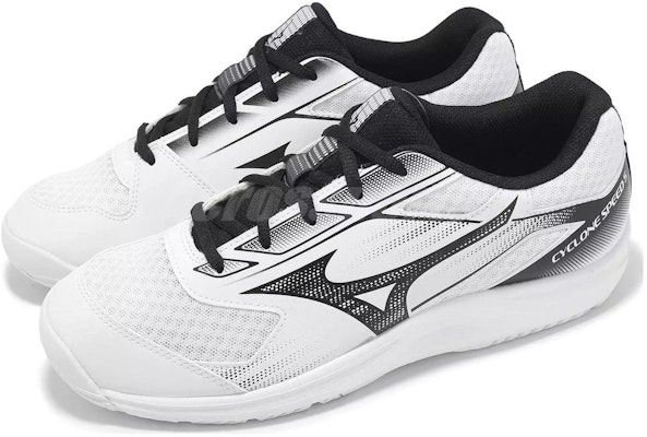 Mizuno Cyclone Speed 4 'White Black' V1GA258051 Lookbook Mizuno Cyclone Speed 4 'White Black' V1GA258051