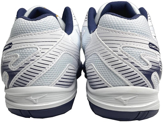 Mizuno Cyclone Speed 4 'White Blue Ribbon' V1GA238043 Lookbook Mizuno Cyclone Speed 4 'White Blue Ribbon' V1GA238043