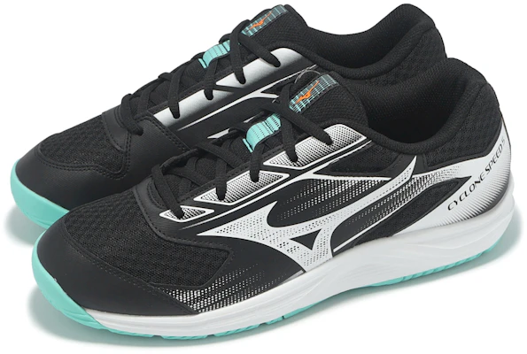 Mizuno Cyclone Speed 5 ''Hitam Tangelo Ice Hijau'' V1GA258012 Lookbook Mizuno Cyclone Speed 5 ''Hitam Tangelo Ice Hijau'' V1GA258012
