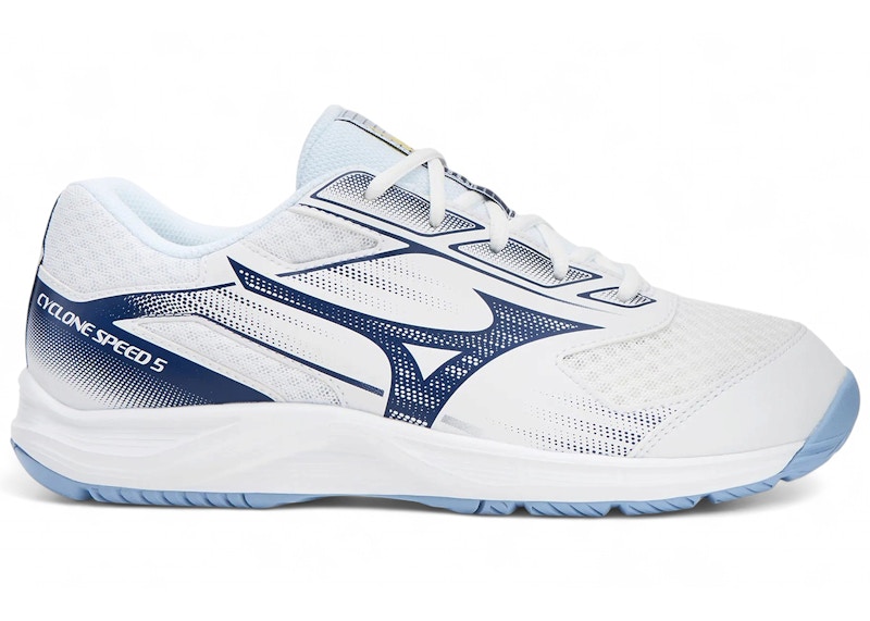 Mizuno Cyclone Speed 5 'White Bellwether Blue' V1GA258011