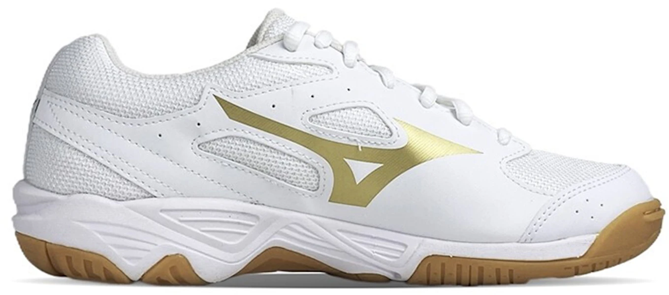 Mizuno Cyclone Speed ''Blanc Or'' V1GA218152 Lookbook Mizuno Cyclone Speed ''Blanc Or'' V1GA218152
