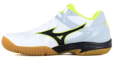 Mizuno Cyclone Speed Jr Cozy Wear-resistant Gray 'White' V1GD181044 Mizuno Cyclone Speed Jr Cozy Wear-resistant Gray 'White' V1GD181044