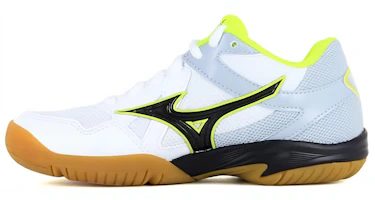 Mizuno Cyclone Speed Jr Cozy Wear-resistant Gray 'White' V1GD181044 Mizuno Cyclone Speed Jr Cozy Wear-resistant Gray 'White' V1GD181044