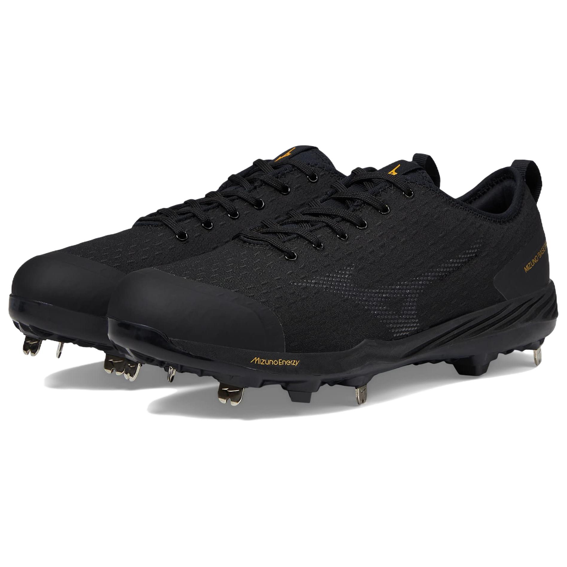 Order Mizuno Dominant 4 Low ''Triple Black'' Sneakers Zwart 320667-9090