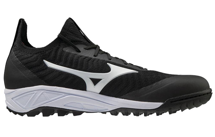 Mizuno Dominant AS Knit All Surface Low Turf 'Black White' 圖 2