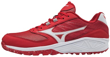 Mizuno Dominant AS Low-Top Baseball Shoe 'Red White' 11GT185162 Mizuno Dominant AS Low-Top Baseball Shoe 'Red White' 11GT185162