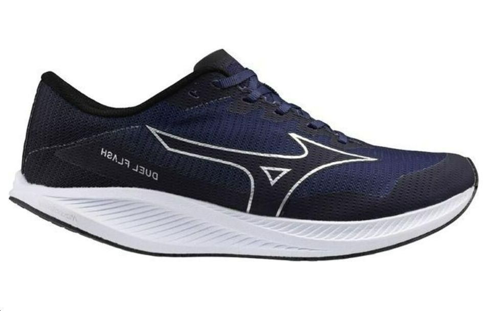 Order Mizuno Duel Flash Wide ''Navy Silber Schwarz'' U1GD237001