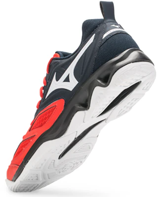 Mizuno Dynablite ''Zwart Rood Wit'' V1GA212263 Lookbook Mizuno Dynablite ''Zwart Rood Wit'' V1GA212263