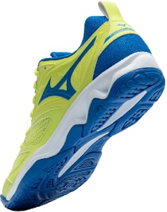 Mizuno Dynablitz 減震耐磨 低筒 訓練鞋 男女同款 綠藍白 Lookbook Mizuno Dynablitz 減震耐磨 低筒 訓練鞋 男女同款 綠藍白