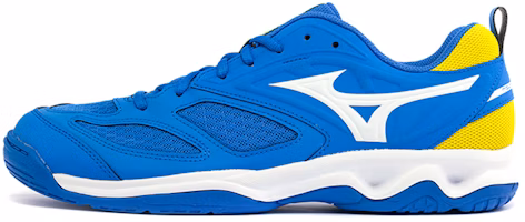 Mizuno Dynablitz Lightweight Breathable Volleyball Shoes Blue Yellow V1GA212247 Mizuno Dynablitz Lightweight Breathable Volleyball Shoes Blue Yellow V1GA212247