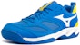 Kasut Bola Tampar Mizuno Dynablitz Ringan & Bernafas Biru Kuning V1GA212247